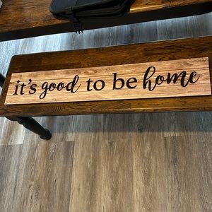 Entryway Sign